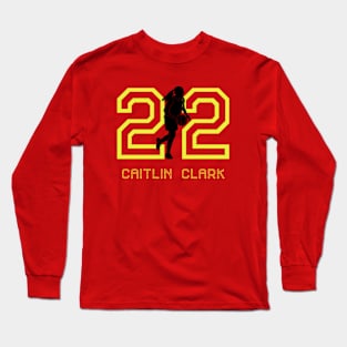 Caitlin Clark design,CAITLIN CLARK - 22. Long Sleeve T-Shirt